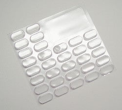 capsa PunchPak 6 Inch Blister Large Label - Case Of 1,000