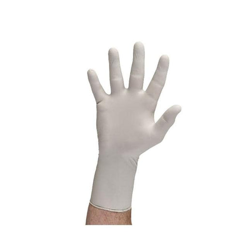 O & M Halyard Gloves Exam Sterling Xtra Powder-Free Nitrile Latex-Free 12 in Medium 100/Bx, 10 BX/CA - 53139
