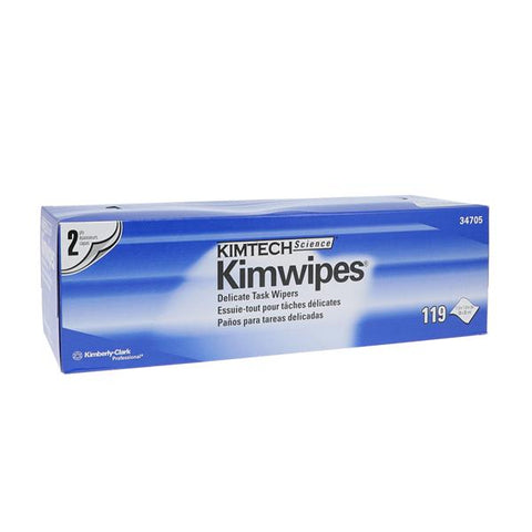 Kimberly Clark Professional Wipes Task Kimwipes 119/Bx, 15 BX/CA - 34705