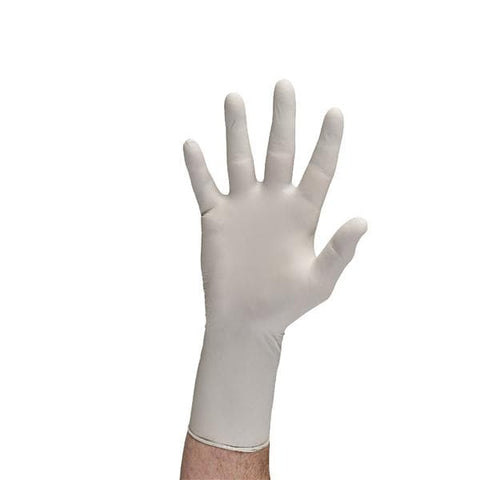 O & M Halyard Gloves Exam Sterling Powder-Free Nitrile Latex-Free 12 in Small Gray 100/Bx, 10 BX/CA - 53138