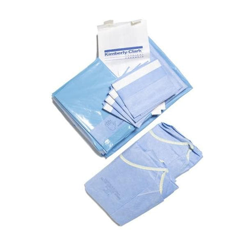 O & M Halyard Pack Surgical Basic VI With Ultra Surgical Gown X-Large LF Sterile Each, 7 Each/CA - 88161