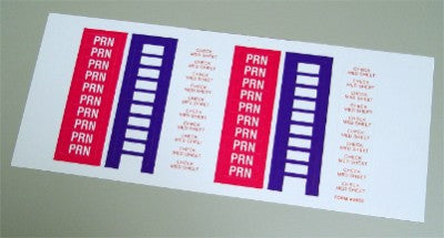 capsa Color Coding Label - PRN - 1,500 Labels