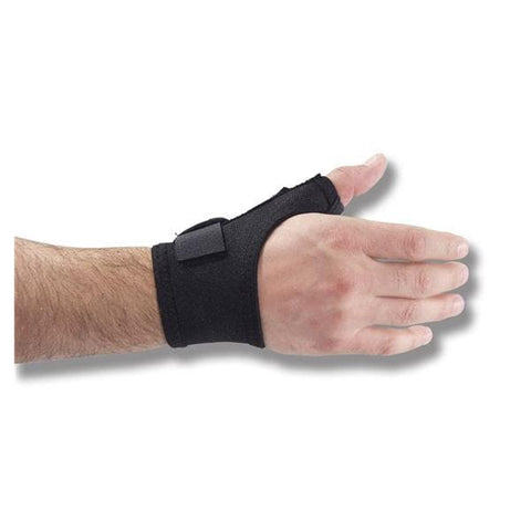 Alimed, Inc Wrap Freedom comfort X-Long Thumb Stretch Fabric Black Universal Each - 77559