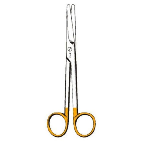 Sklar Instruments Scissors Dissecting Mayo Sklar Edge TC 6-3/4" Bl/Bl Smooth Straight SS/TC Each - 16-1510