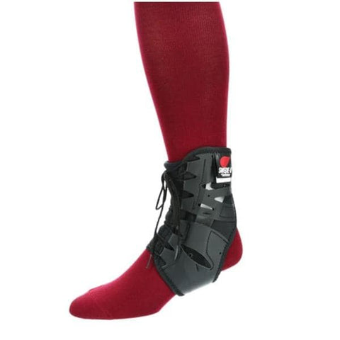 Swede Brace Sprt/Stblztn Tarsal Lok Ank Poly-Tex Blk Sz M11-12.5/W12-13.5 Lg Univ Each - O Inc. - AKL-6337-LG