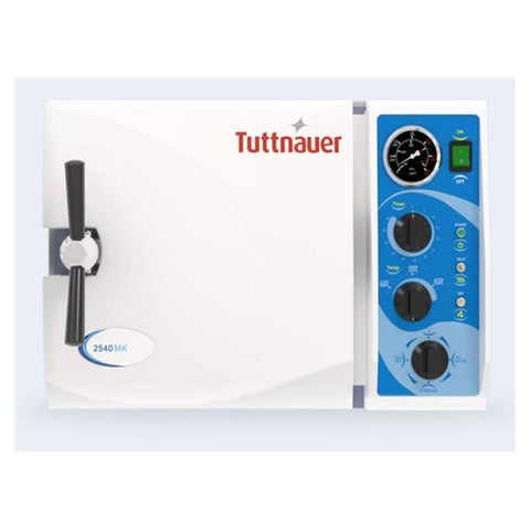 Tuttnauer USA Co. 2540MK Kwiklave Manual Steam Autoclave 6 Gallons 230 Volts Eachch - 2540MK