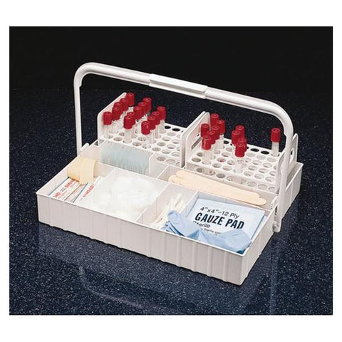 Bel The Collector Phlebotomy Tray 14x11-1/2x2" 18 Place White Each - Art Products - F186310715