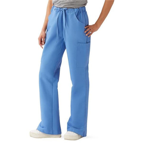 ComfortEase by Medline Pant Scrub 8865 Unisex Medium Ceil Blue Each - 8865JTHM