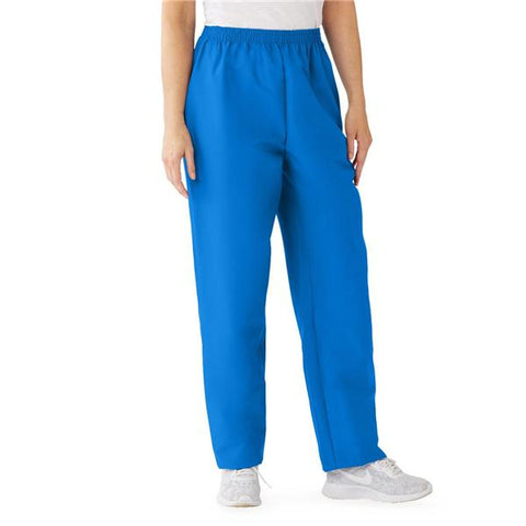ComfortEase by Medline Scrub Pant 8850 Womens Large Royal Blue Each - 8850JRLL