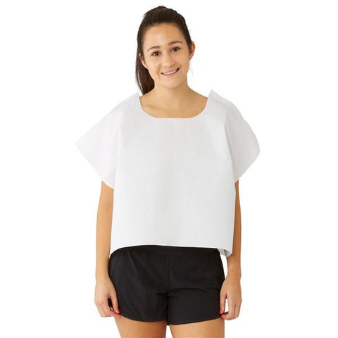 Medline Industries Inc Cape Patient 30 in x 21 in White 3 Ply 100/Cs - NON24248