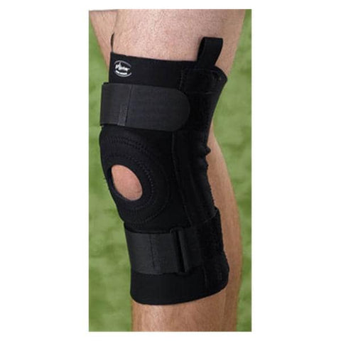 Medline Industries Inc Support Sleeve Knee 1/8" Neoprene Black Size Large Universal Each - ORT23230L