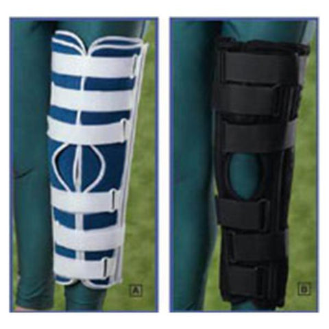 Medline Industries Inc Immobilizer Deluxe Knee Canvas/Foam Black Universal Each - ORT2411024