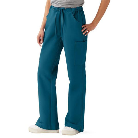 ComfortEase by Medline Pant Scrub 8865 Unisex X-Small Caribbean Blue Each - 8865JCBXS