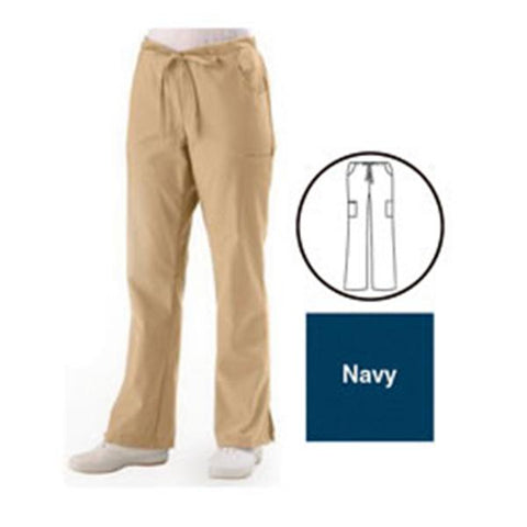 ComfortEase by Medline Pant Scrub ComfortEase 8865 Unisex 2X Large Petite Navy Each - 8865JNTXXLP