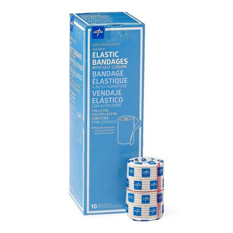 Medline Industries Inc Bandage Matrix 3"x5yd Stretch Elastic Self Closure LF 10/Bx - MDS087003LF