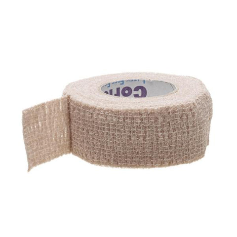 Medline Industries Inc Bandage CoFlex Compression Foam 1"x5yd LF NS Lightweight Cohesive Tan 30/Case - MDS089001