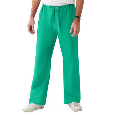 ComfortEase by Medline Pant Scrub 65% Polyester / 35% Cotton Unisex Jade Green Lg Reversible Pckt Each - 900JTJL-CM