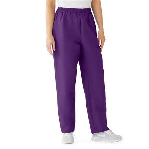 ComfortEase by Medline Scrub Pant 8850 Womens Large Purple Each - 8850JPPL