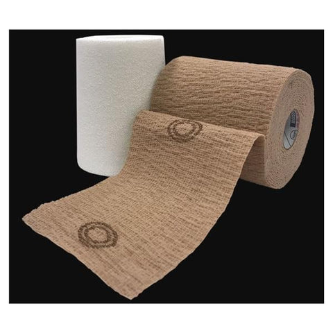 Andover Coated Products Bandage Unna Boot CoFlex Zinc 4"x6yd 2Rl/Bx, 8 BX/CA - 8840UBZ-TN