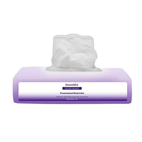 Dukal Corporation Washcloth DawnMist 9 in x 13 in Mild Fresh 64/Pk, 12 PK/CA - AW4739