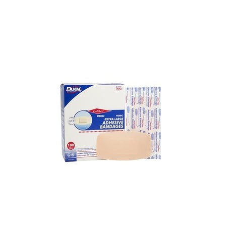 Dukal Corporation Bandage Strips Fabric Caliber 2x4" Flexible Tan 100/Bx, 1 BX/CA - 7613