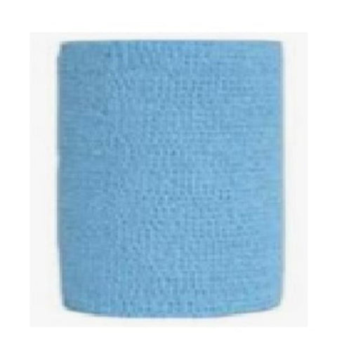 Andover Coated Products Tape PowerFlex Elastic 2.75"x6yd Cohesive Light Blue 16/Case - 3725LB-016