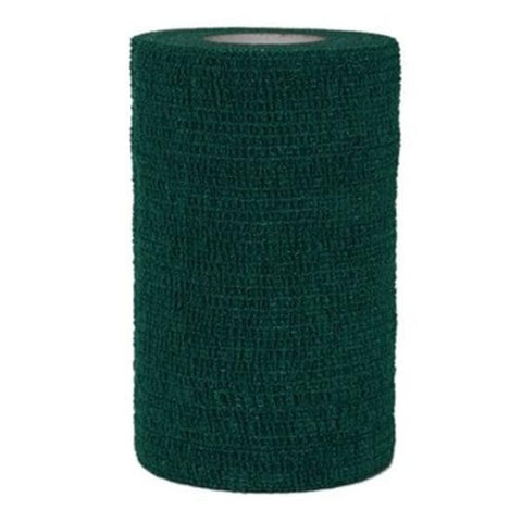 Andover Coated Products Bandage CoFlex 3"x5yd Compression Elastic Green Latex Non-Sterile 24/Box - 3300GR-024