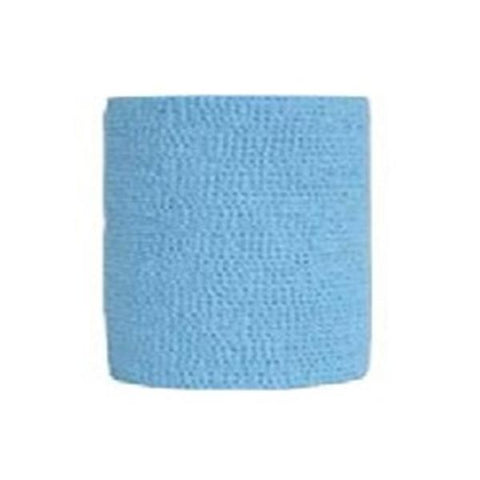 Andover Coated Products Tape Compression PowerFlex Elastic 1"x6yd Cohesive Light Blue 48/Case - 3710LB-048