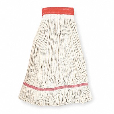 Clamp Quick Change Side-Gate Cotton String Wet Mop Head White