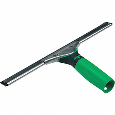 14 W Straight Rubber Window Squeegee Without Handle Green