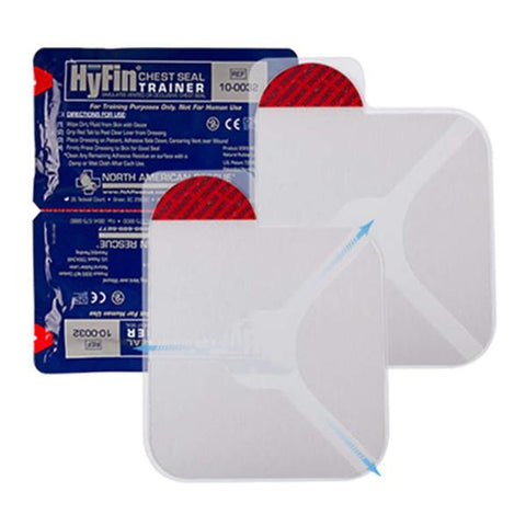 North America Rescue LLC Trainer Chest Seal Hyfin Each - 10-0032