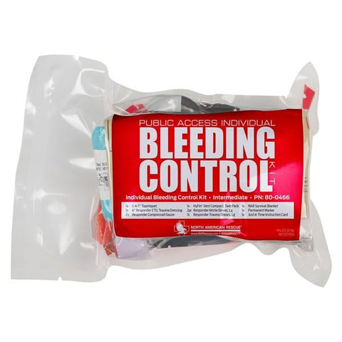 North America Rescue LLC Intermediate Kit Bleeding Control Public Access Each - 80-0466