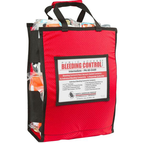 North America Rescue LLC Intermediate Kit Bleeding Control Public Access Each - 80-0469