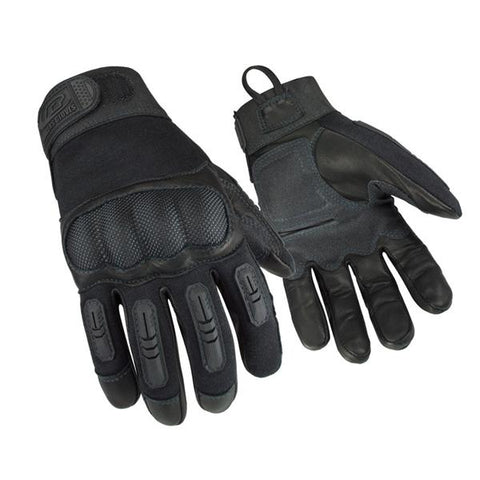Ansell Healthcare Products LLC Gloves Tactical Hrd Knckl Synth Lthr / Kevlar / Flxbl Thrmplstc Rbr Sm Blk 1/Pr - 536-08