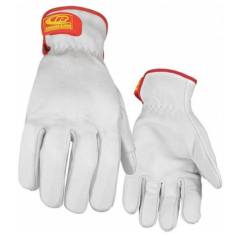 Ansell Healthcare Products LLC Gloves Cut-Resistant Ringers Leather Medium White 1/Pr - 664-09