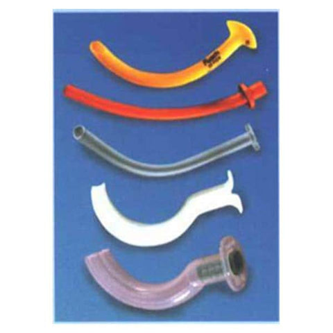Teleflex LLC Airway Oral Traditional Guedel Adult Size 2 70mm Rigid Translucent 10/Bx - 122270