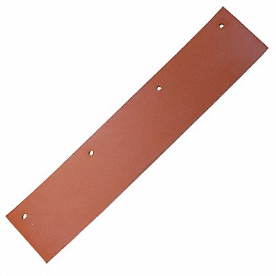 12-1/4 W V Shaped Silicone Replacement Squeegee Blade Red