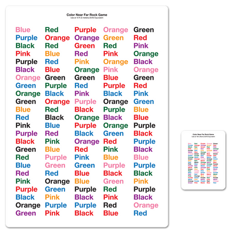 COLOR FACILITY ROCK GAME