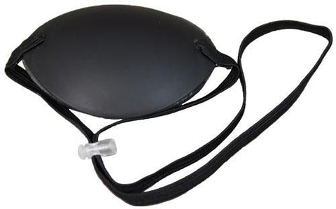 ADULT MEDICAL EYE SHIELD WITH WIDE ELASTIC STRAP AND CORD LOCK