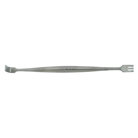 BR Surgical, LLC Retractor Double Ended Senn 6-3/8" Sharp Tip Stainless Steel Each - BR18-16017