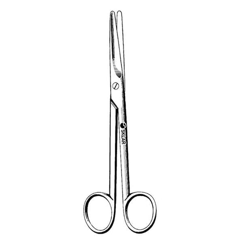Sklar Instruments Scissors Dissecting Mayo 9" Blunt/Blunt Smooth Straight Stainless Steel Each - 90-1590