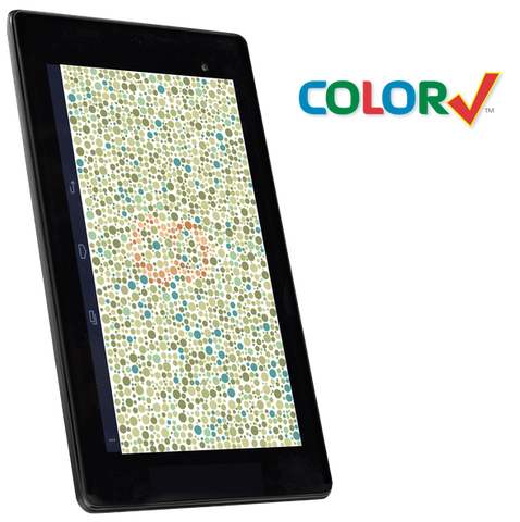 COLORCHECKâ„¢ HANDHELD COLOR VISION, SCREENING TABLET