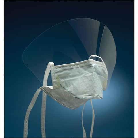 3M Medical Products Combination Mask / Shield Surgical 3Mâ„¢ Duckbill / Pleated ASTM Level 2 Blu 50/Bx, 4 BX/CA - 1838FSG