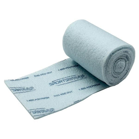 Ferris Mfg Corp Bandage PolyMem SportsWrap Dressing Foam 3x36" Non-Sterile Roll White 16Rl/Case - 9336