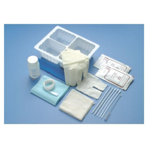 Busse Hospital Disposable Set Tracheostomy Care With 1oz Packets Hydrogen Peroxide Sterile 20/CS - 800