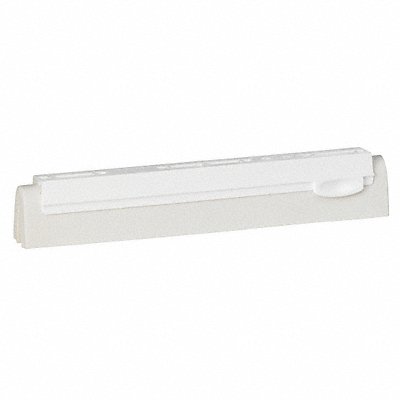10 W Straight Double Foam Rubber Replacement Squeegee Blade White