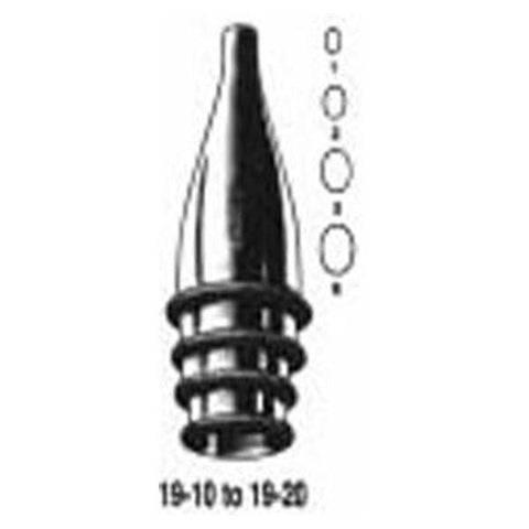 Miltex Speculum Eachr Gruber 2x3mm #1 2x3mm/Oval Chrome Each - Integra Miltex - 19-14