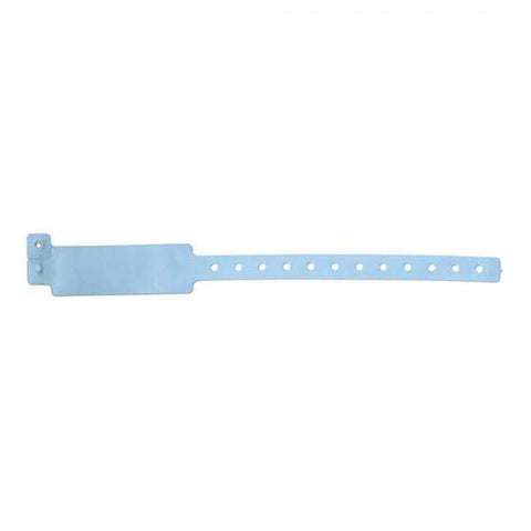 Precision Dynamics Corp. Wristband Identification Veri Color Vinyl Light Blue Adult / Pediatric 250/Box - 120-18-PDJ