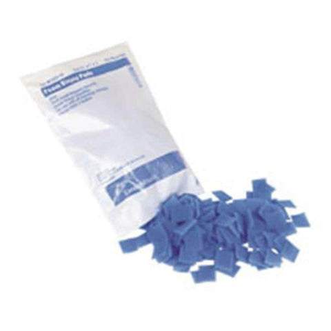 Advanced Materials Corp S/P Biopsy Pad 1-1/4x1-1/8" Blue Foam 500/BG - M7325-1A