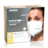 Crosstex International Mask Isofluid Fog-Free Secure Fit ASTM Level 1 Blue 25/Bx, 16 BX/CA - GCIPWBSF
